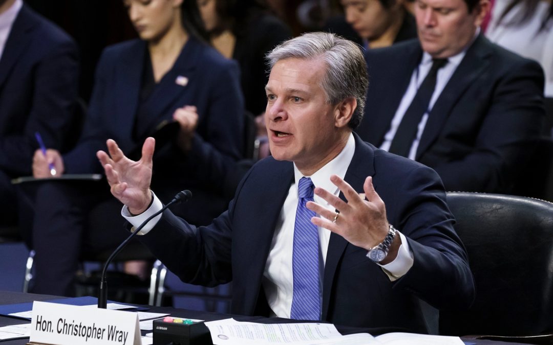 FBI Agents Reportedly Losing Confidence In Director Christopher Wray Following the Departure of Agent Timothy Thibault.