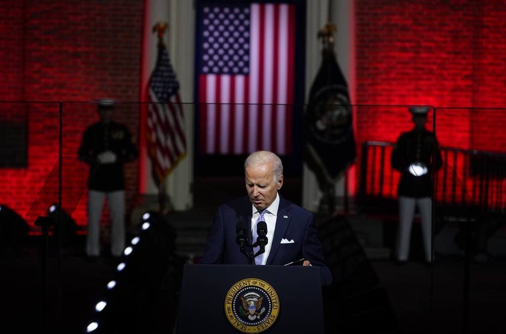 The Use of Marine Soldiers During a Speech Against “MAGA Republicans” Has Some People Questioning President Biden’s Motives.